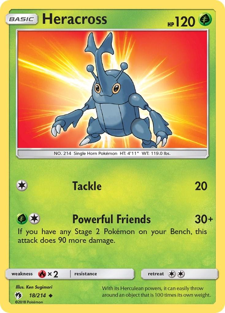 Heracross #18 Pokemon Lost Thunder