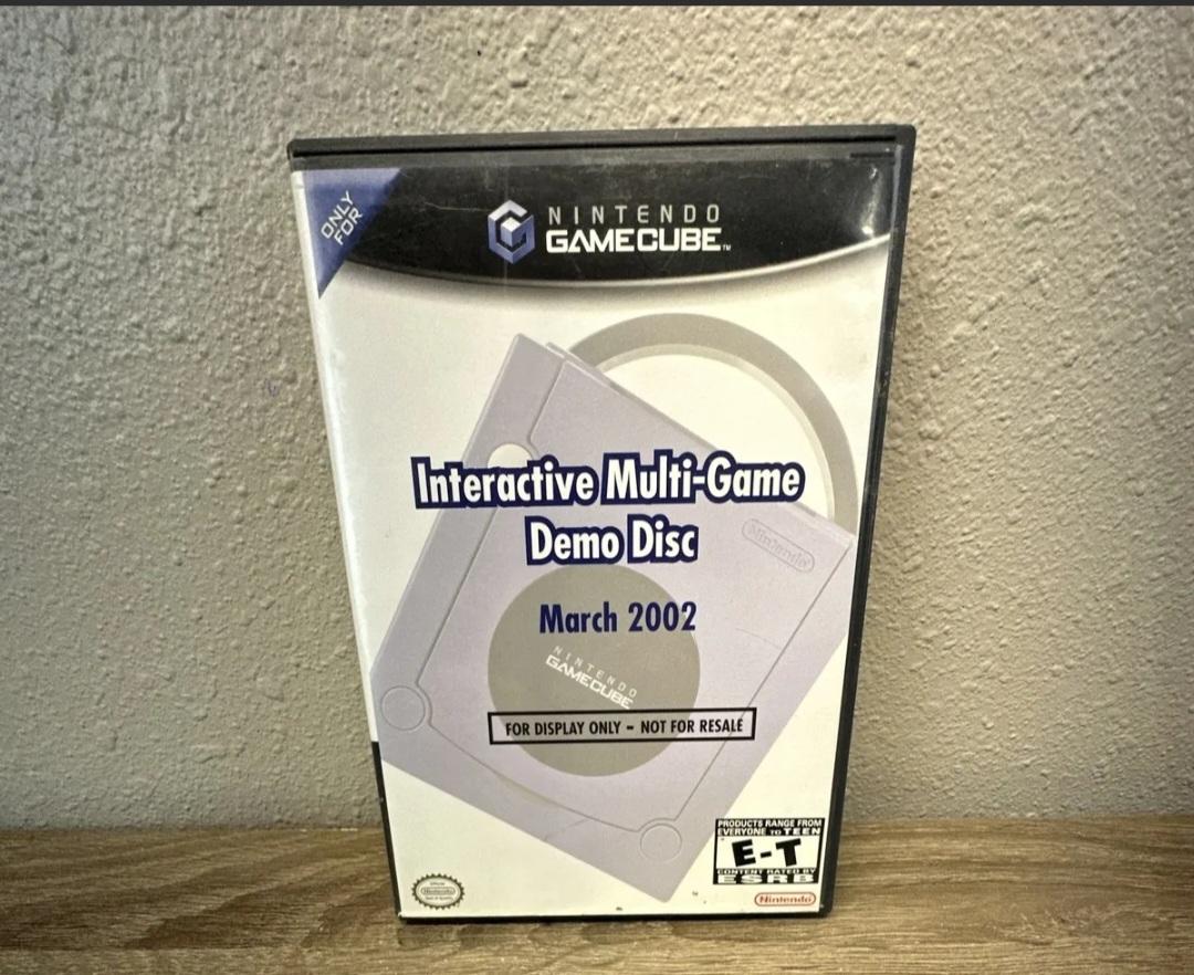 Interactive Multi-Game Demo Disc March 2002 Gamecube