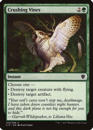 Crushing Vines Magic Commander 2017