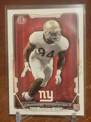 Owamagbe Odighizuwa #90 2015 Bowman Football Rookies