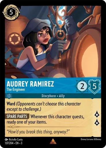 Audrey Ramirez #137 Lorcana Into the Inklands