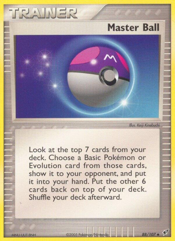 Master Ball #88 Pokemon Deoxys
