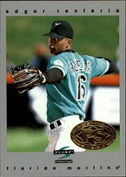 Edgar Renteria #50 Baseball Cards 1997 New Pinnacle