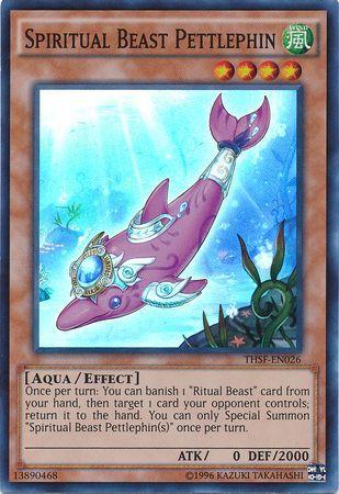Spiritual Beast Pettlephin THSF-EN026 YuGiOh The Secret Forces