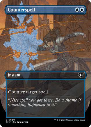 Counterspell #630 Magic Commander Masters