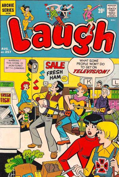 Laugh Comics #257 (1972) Comic Books Laugh Comics