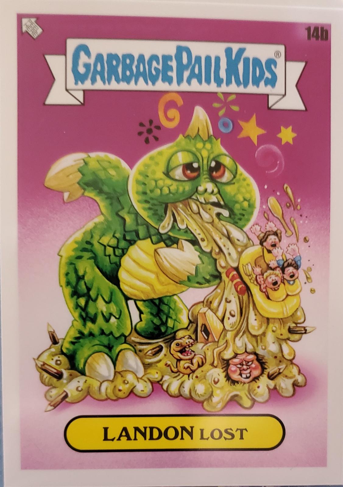 Landon Lost #14b Garbage Pail Kids Intergoolactic Mayhem