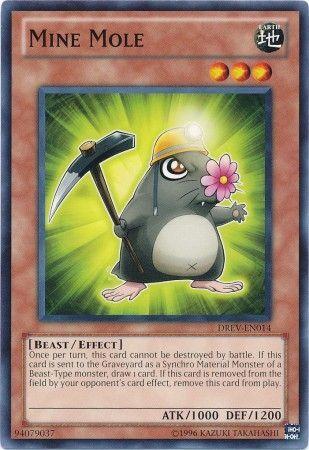 Mine Mole DREV-EN014 YuGiOh Duelist Revolution