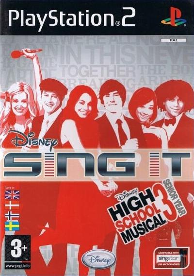 Disney Sing It High School Musical 3 PAL Playstation 2