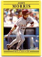John Morris #U-109 Baseball Cards 1991 Fleer Update
