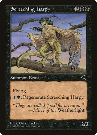 Screeching Harpy Magic Tempest