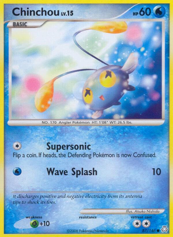 Chinchou #87 Pokemon Legends Awakened