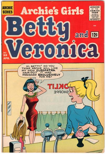 Archie's Girls Betty and Veronica #88 (1963) Comic Books Archie's Girls Betty and Veronica