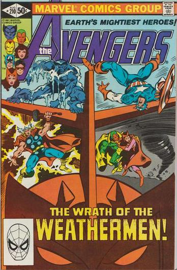 Avengers #210 (1981) Cover Art