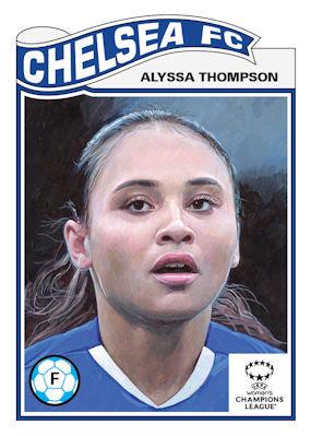 Alyssa Thompson #863 2026 Topps Living UEFA