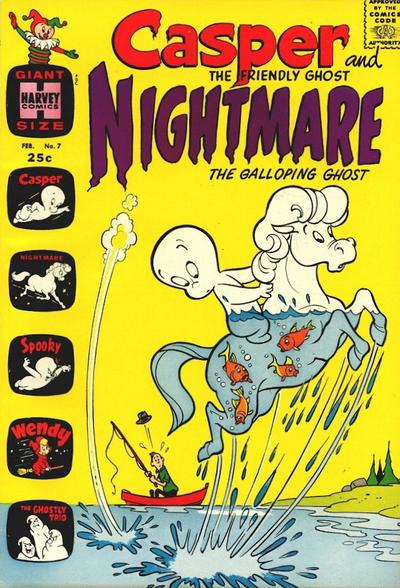Casper & Nightmare #7 (1965) Comic Books Casper & Nightmare