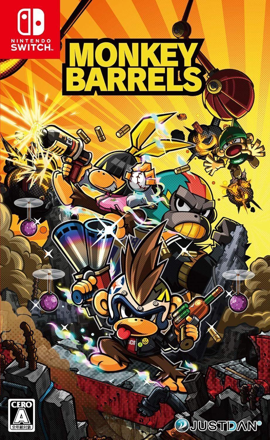Monkey Barrels JP Nintendo Switch