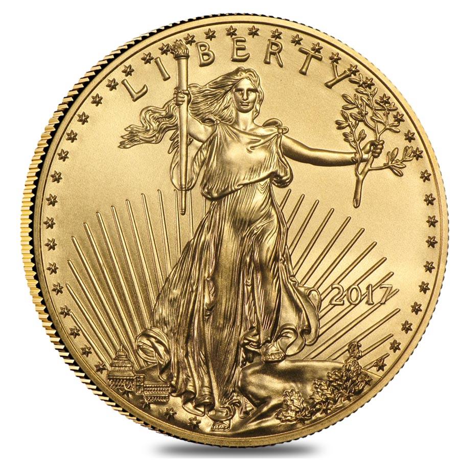 2017 Coins $5 American Gold Eagle