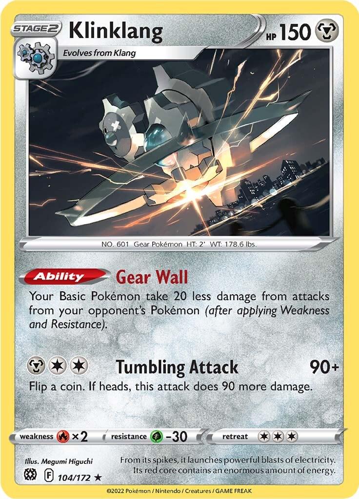 Klinklang #104 Pokemon Brilliant Stars
