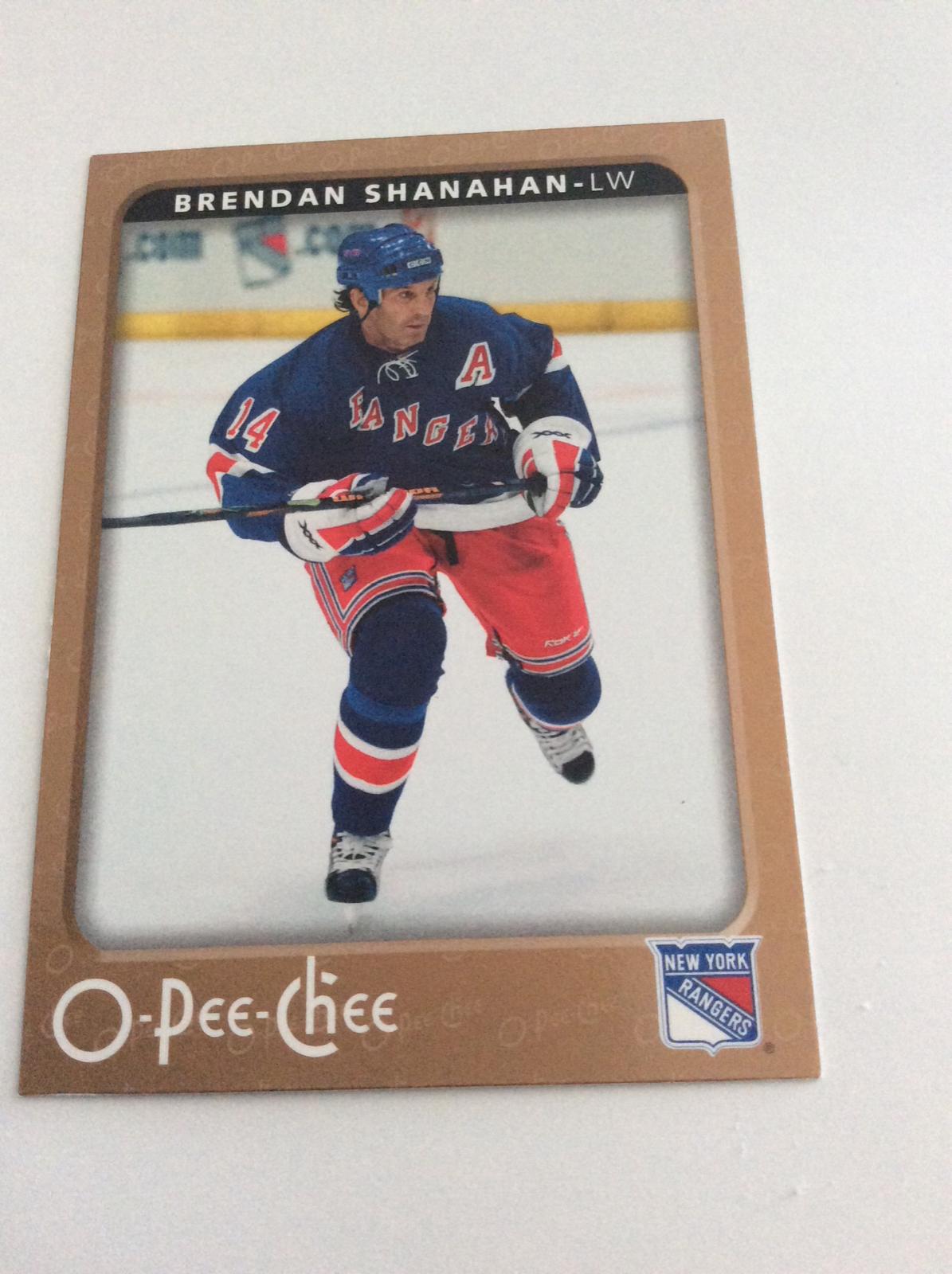 Brendan Shanahan #329 Hockey Cards 2006 O Pee Chee
