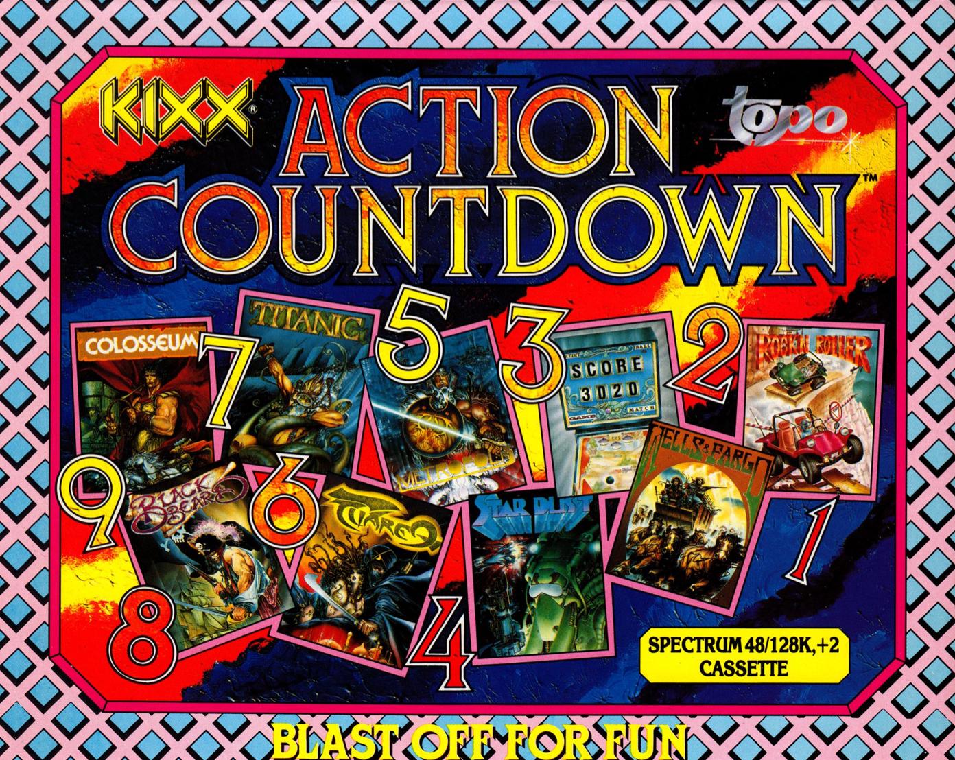 Action Countdown ZX Spectrum