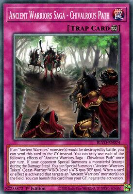 Ancient Warriors Saga - Chivalrous Path BLVO-EN074 YuGiOh Blazing Vortex