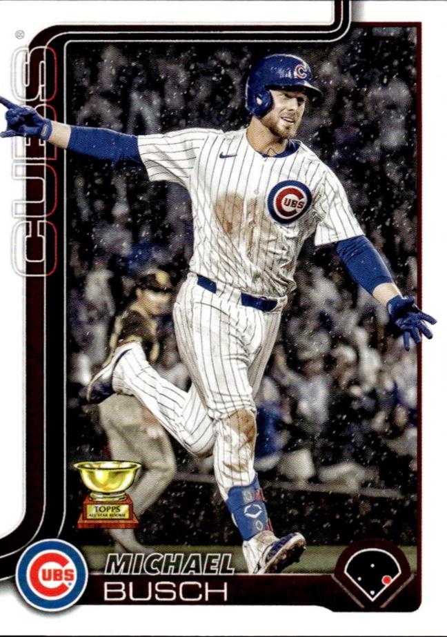 Michael Busch #263 Baseball Cards 2025 Topps