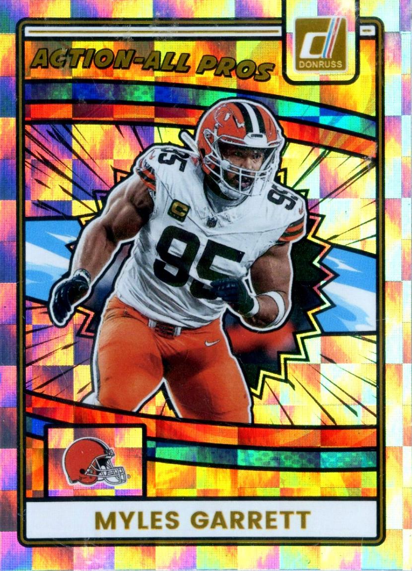 Myles Garrett #AAP-MGA Prices | 2025 Panini Donruss Action All