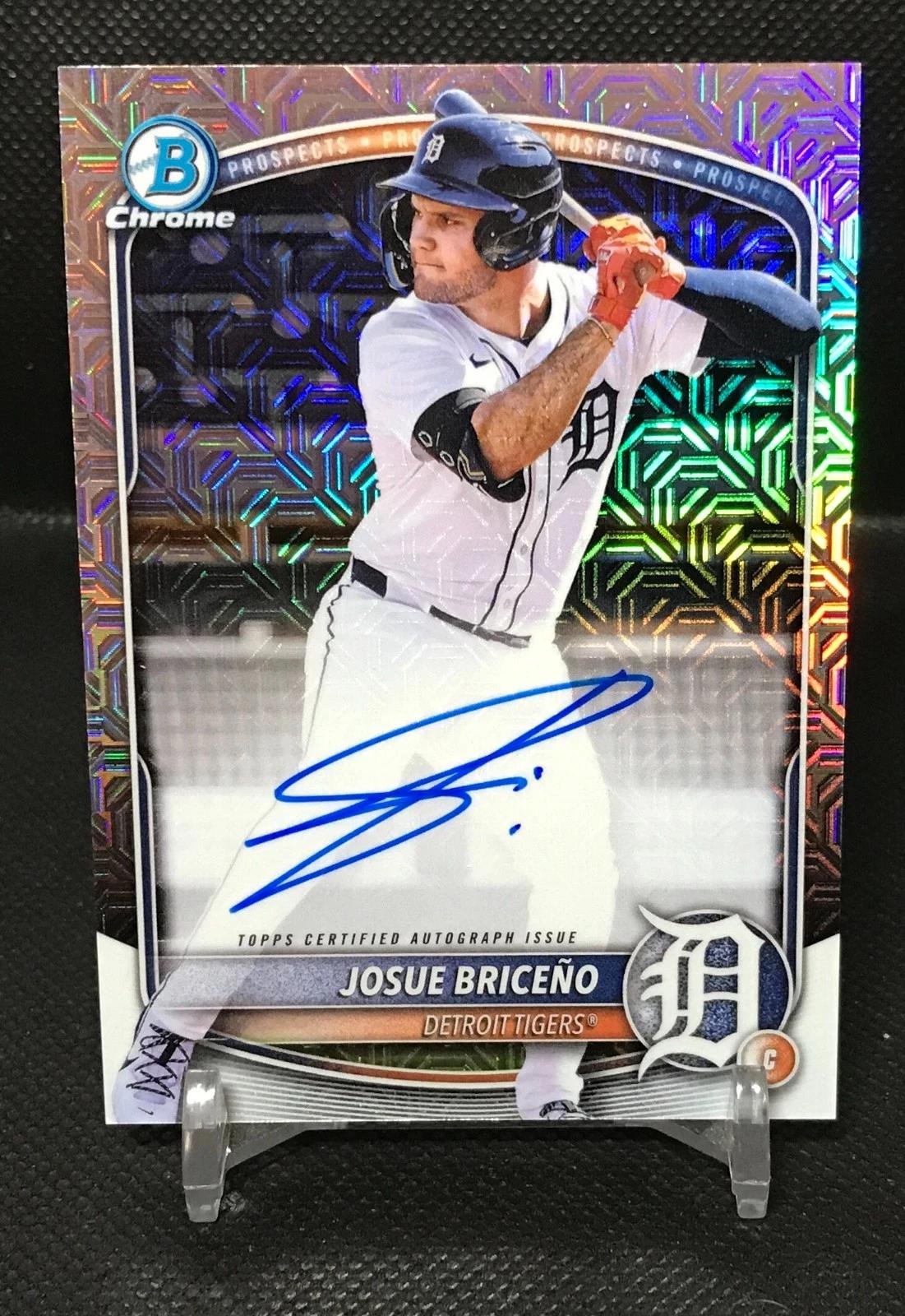 Josue Briceno #BMA-JB Prices | 2025 Bowman Chrome Mega Box