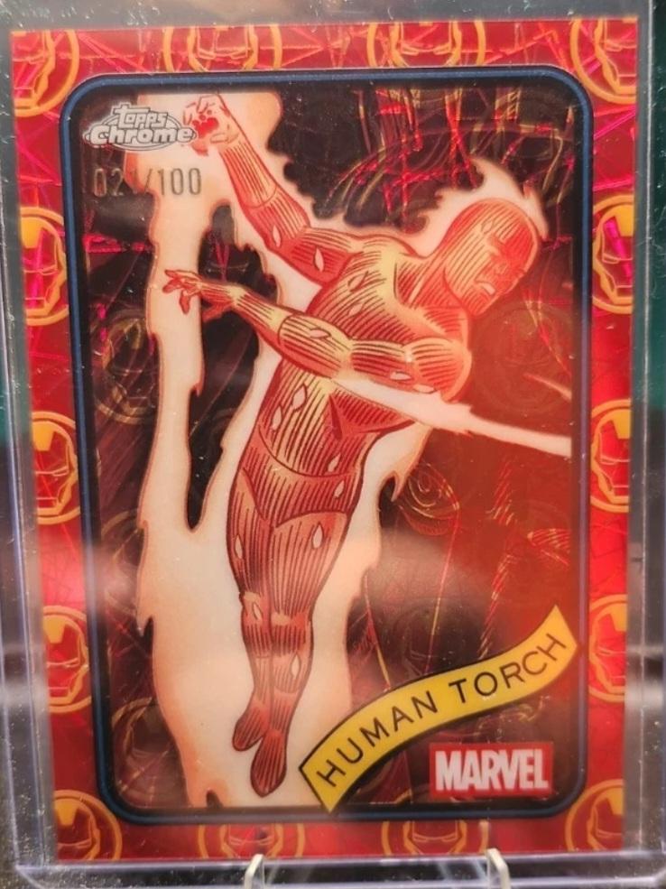 Human Torch [Red Gold Lazer] #40