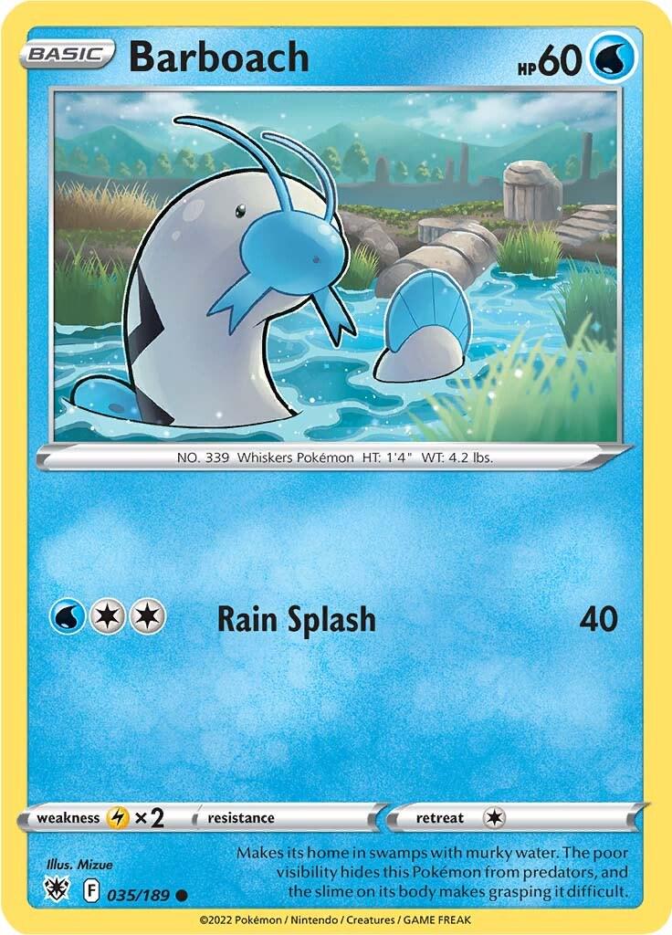 Barboach #35 Pokemon Astral Radiance