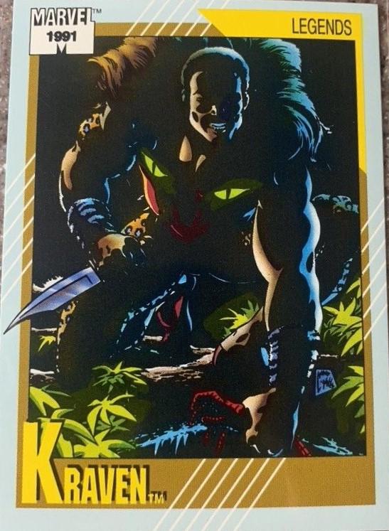 Kraven #143 Marvel 1991 Universe