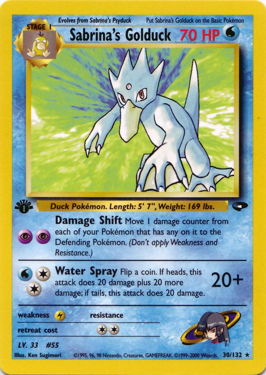 Sabrina's Golduck #30 Pokemon Gym Challenge
