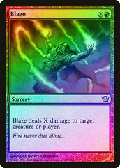 Blaze [Foil] Magic 9th Edition Prices