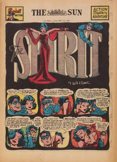 Spirit #1/19/1947 (1947) Comic Books Spirit