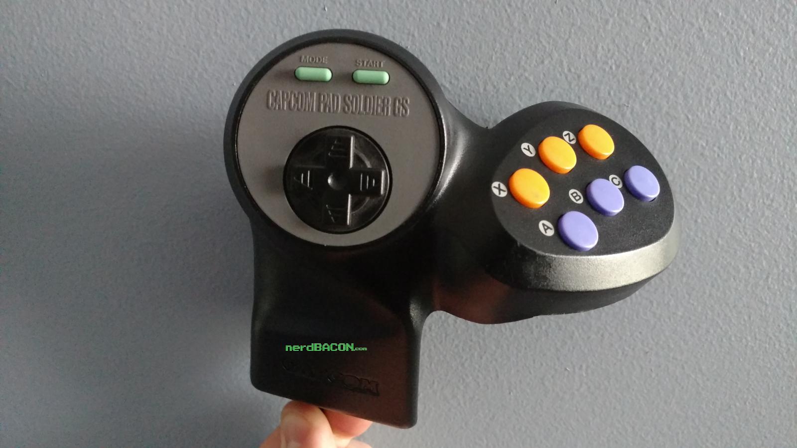 Capcom Pad Soldier GS Sega Genesis