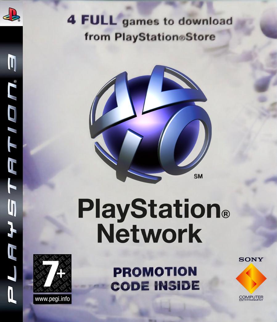 Playstation Network Promotion Code PAL Playstation 3