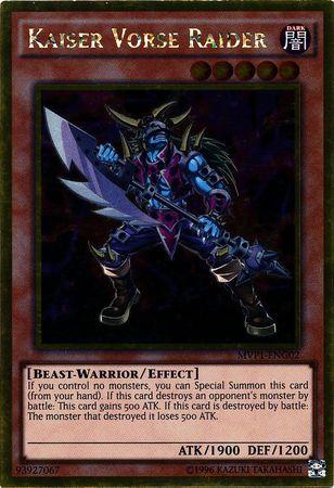 Kaiser Vorse Raider MVP1-ENG02 YuGiOh The Dark Side of Dimensions Movie Pack