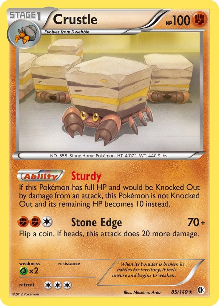 Crustle #85 Pokemon Boundaries Crossed