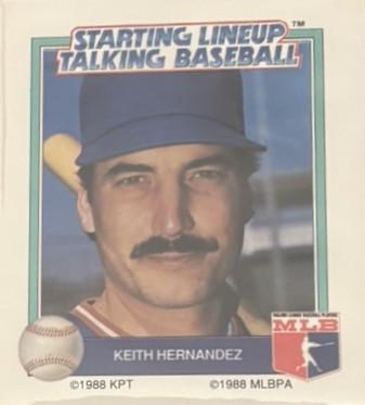 Keith Hernandez #14 1988 Kenner Starting Line Up Talking Baseball