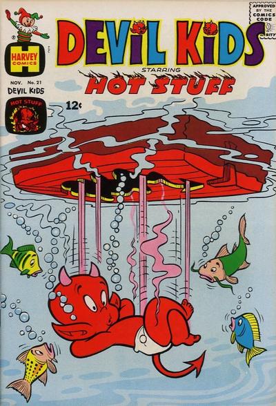 Devil Kids Starring Hot Stuff #21 (1965) Comic Books Devil Kids Starring Hot Stuff