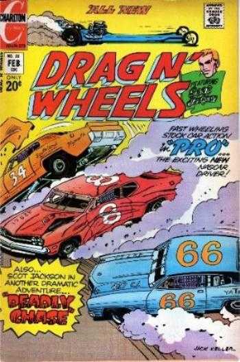 Drag N' Wheels #58 (1969) Comic Books Drag N' Wheels