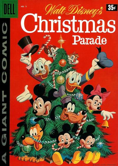 Walt Disney's Christmas Parade #9 (1958) Comic Books Walt Disney's Christmas Parade