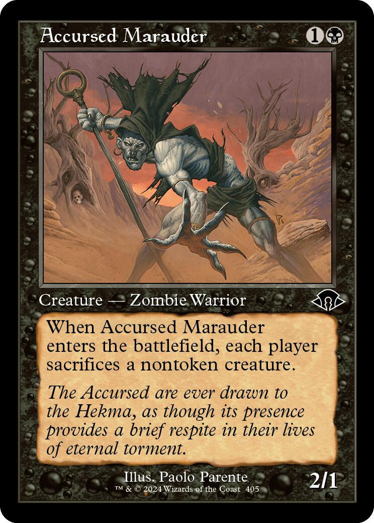 Accursed Marauder #405 Magic Modern Horizons 3