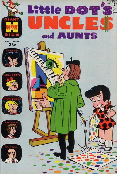 Little Dot's Uncles and Aunts #33 (1970) Comic Books Little Dot's Uncles and Aunts