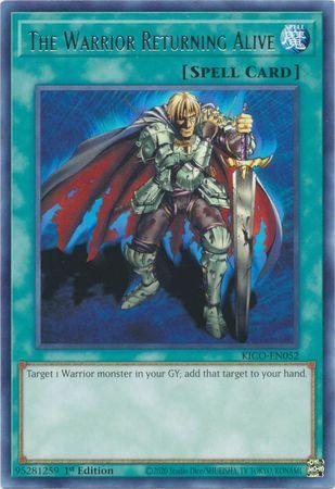 The Warrior Returning Alive KICO-EN052 YuGiOh Kings Court