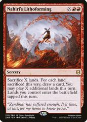 Nahiri's Lithoforming Magic Zendikar Rising Prices