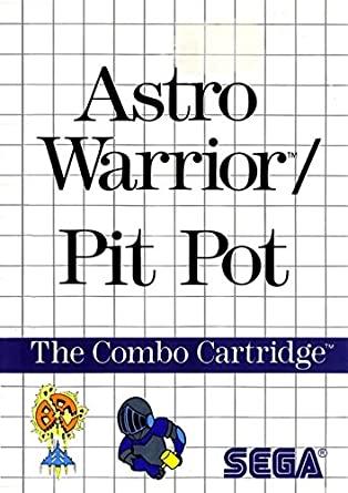 Astro Warrior Pit Pot PAL Sega Master System