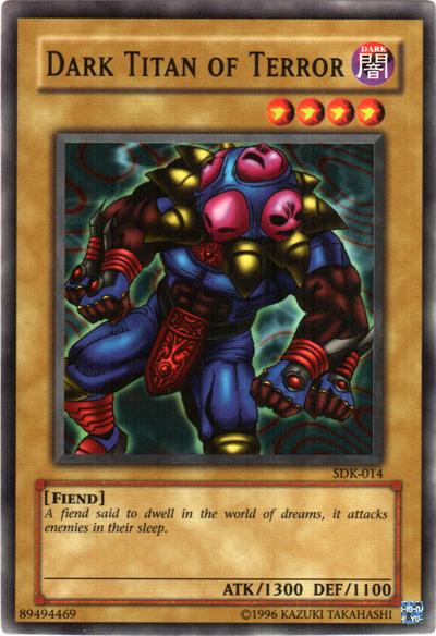 Dark Titan of Terror SDK-014 YuGiOh Starter Deck: Kaiba
