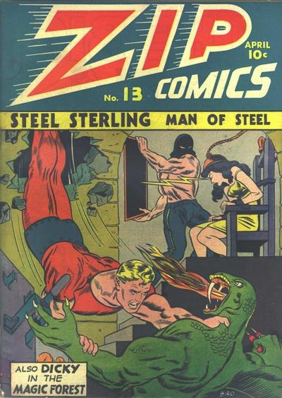 Zip Comics #13 (1941) Comic Books Zip Comics